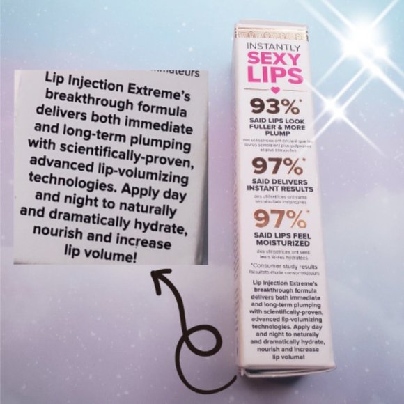 NWT Too Faced Lip Injection Extreme Lip Gloss 0.14 Fl Oz - Picture 2 of 4